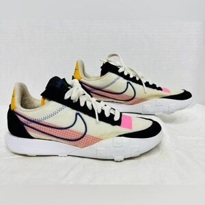 Nike Athletic Shoes - Black, Pink, Yellow Accents